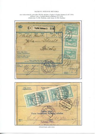 GEBRAUCHTE WERTZEICHEN DER POST-BEGLEITADRESSEN – Blatt 58