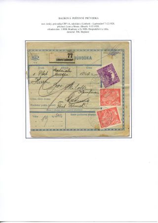 GEBRAUCHTE WERTZEICHEN DER POST-BEGLEITADRESSEN – Blatt 61