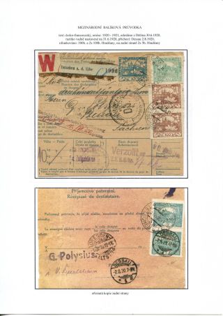 GEBRAUCHTE WERTZEICHEN DER POST-BEGLEITADRESSEN – Blatt 79
