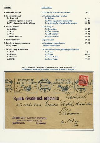 CZECHOSLOVAK AVIATION 1918-1939 AND CZECHOSLOVAK AIRMEN FIGHTING AGAINST FASCISM – sheet 2
