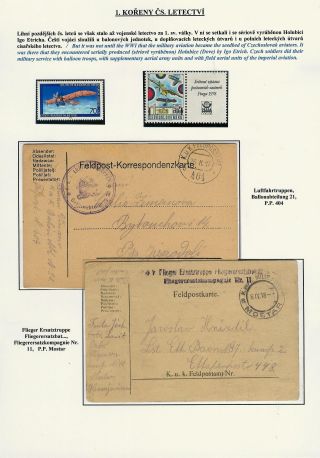 CZECHOSLOVAK AVIATION 1918-1939 AND CZECHOSLOVAK AIRMEN FIGHTING AGAINST FASCISM – sheet 4