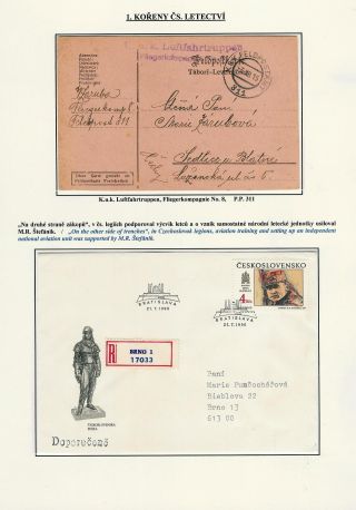 CZECHOSLOVAK AVIATION 1918-1939 AND CZECHOSLOVAK AIRMEN FIGHTING AGAINST FASCISM – sheet 5