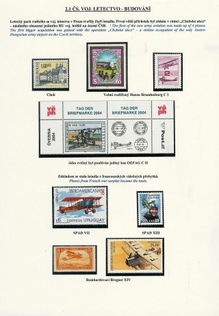 CZECHOSLOVAK AVIATION 1918-1939 AND CZECHOSLOVAK AIRMEN FIGHTING AGAINST FASCISM – sheet 10