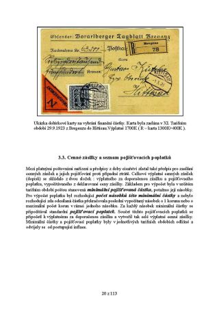 ÖSTERREICHISCHE INFLATION 1918-1925 – Blatt 20