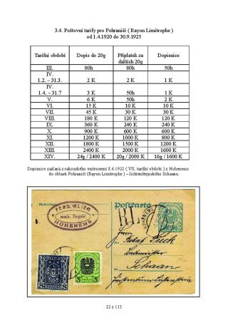 ÖSTERREICHISCHE INFLATION 1918-1925 – Blatt 22