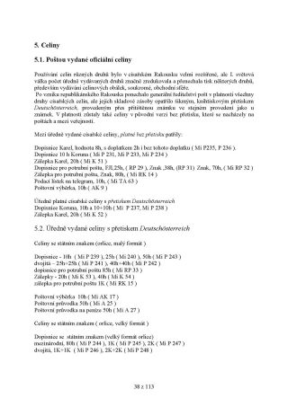 AUSTRIAN INFLATION 1918-1925 – sheet 38