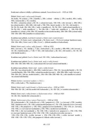 AUSTRIAN INFLATION 1918-1925 – sheet 40
