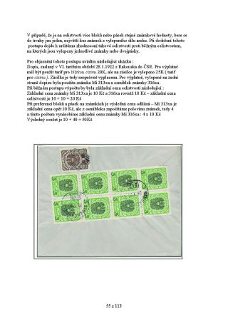 AUSTRIAN INFLATION 1918-1925 – sheet 55