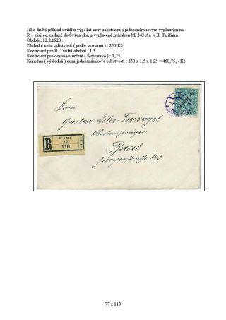 AUSTRIAN INFLATION 1918-1925 – sheet 77