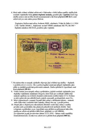 AUSTRIAN INFLATION 1918-1925 – sheet 84