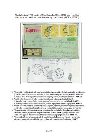 AUSTRIAN INFLATION 1918-1925 – sheet 89