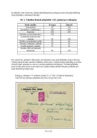 AUSTRIAN INFLATION 1918-1925 – sheet 91