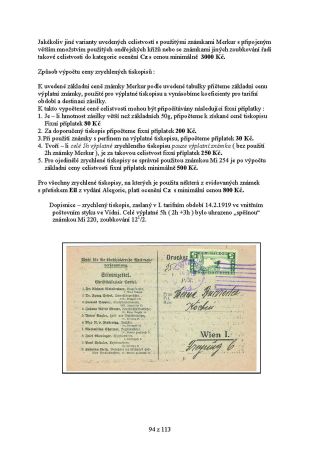 AUSTRIAN INFLATION 1918-1925 – sheet 94