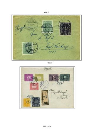 AUSTRIAN INFLATION 1918-1925 – sheet 111