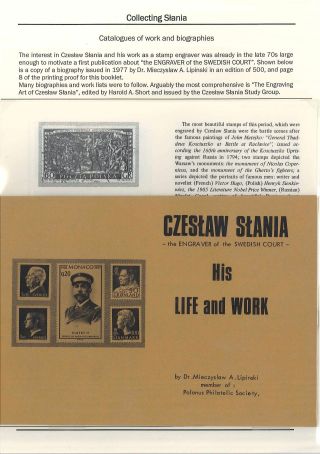 SAMMLUNG DIE WERKE VON CZESLAW SLANIA – Blatt 9