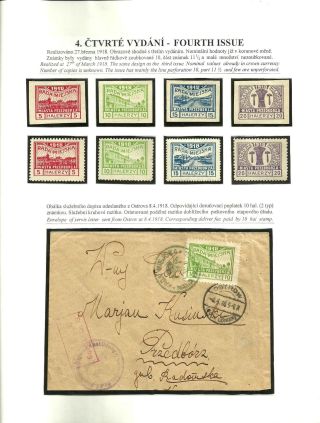 POLAND - TOWN POST PRZEDBORZ 1917-1918 – sheet 13