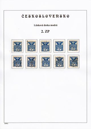 DIE TAUBE 5 H - 1. DRUCKPLATTE - STUDIE – Blatt 17