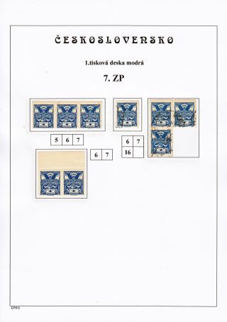 DIE TAUBE 5 H - 1. DRUCKPLATTE - STUDIE – Blatt 21