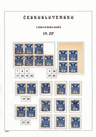 THE DOVE 5 H - 1st PRINTING PLATE - STUDY – sheet 41