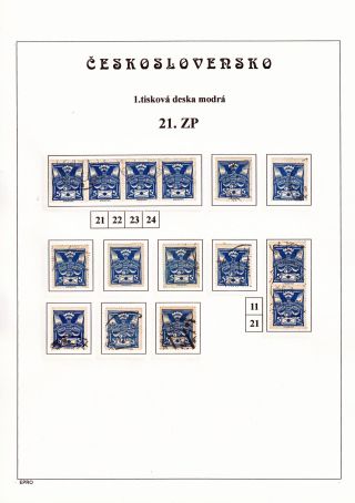 THE DOVE 5 H - 1st PRINTING PLATE - STUDY – sheet 44