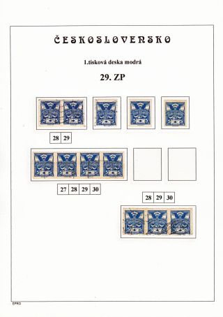 THE DOVE 5 H - 1st PRINTING PLATE - STUDY – sheet 59