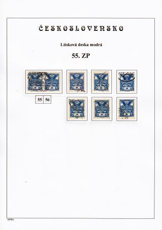 THE DOVE 5 H - 1st PRINTING PLATE - STUDY – sheet 107
