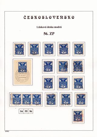 THE DOVE 5 H - 1st PRINTING PLATE - STUDY – sheet 109