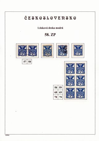 THE DOVE 5 H - 1st PRINTING PLATE - STUDY – sheet 114