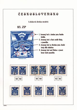 THE DOVE 5 H - 1st PRINTING PLATE - STUDY – sheet 165