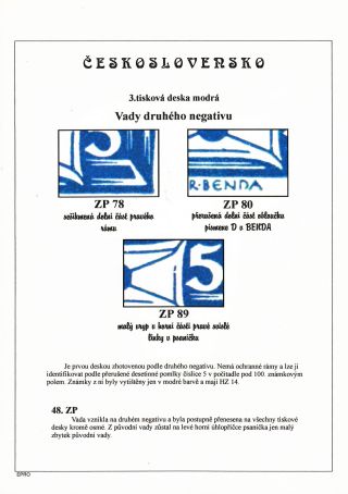 THE DOVE 5 H - 3rd PRINTING PLATE - STUDY – sheet 3