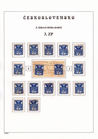 THE DOVE 5 H - 3rd PRINTING PLATE - STUDY – sheet 10