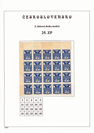DIE TAUBE 5 H - 3. DRUCKPLATTE - STUDIE – Blatt 42
