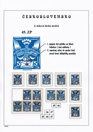 THE DOVE 5 H - 3rd PRINTING PLATE - STUDY – sheet 63