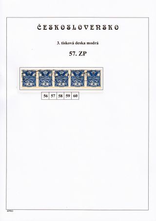 THE DOVE 5 H - 3rd PRINTING PLATE - STUDY – sheet 82
