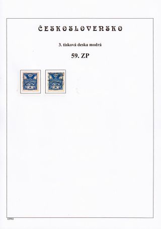 THE DOVE 5 H - 3rd PRINTING PLATE - STUDY – sheet 87