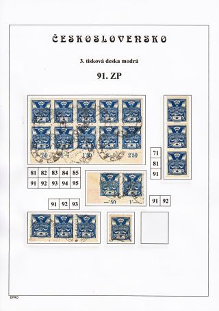 THE DOVE 5 H - 3rd PRINTING PLATE - STUDY – sheet 132