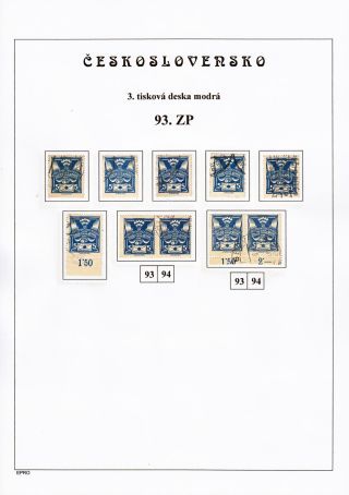 THE DOVE 5 H - 3rd PRINTING PLATE - STUDY – sheet 136