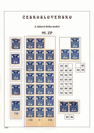 THE DOVE 5 H - 3rd PRINTING PLATE - STUDY – sheet 140