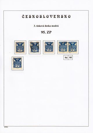 THE DOVE 5 H - 3rd PRINTING PLATE - STUDY – sheet 141