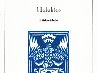 THE DOVE 5 H - 3rd PRINTING PLATE - STUDY