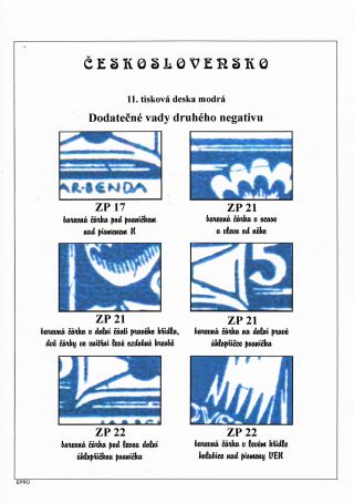 THE DOVE 5 H - 11th PRINTING PLATE - STUDY – sheet 5