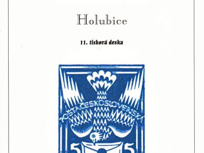 THE DOVE 5 H - 11th PRINTING PLATE - STUDY