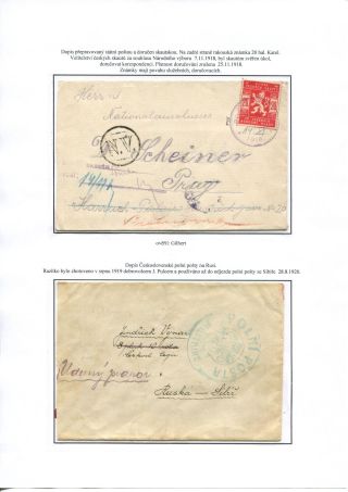 THE FIRST YEAR OF CZECHOSLOVAKIA – sheet 3