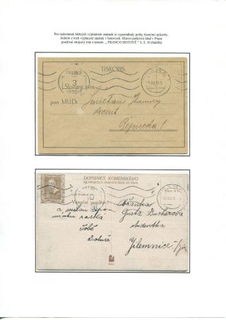 THE FIRST YEAR OF CZECHOSLOVAKIA – sheet 4