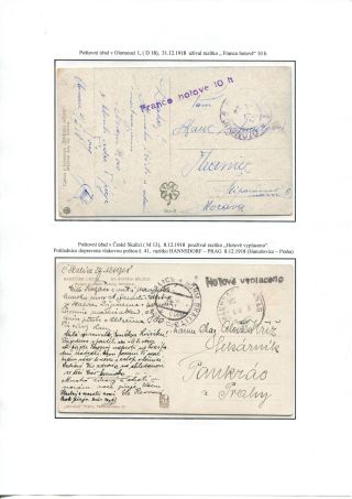 THE FIRST YEAR OF CZECHOSLOVAKIA – sheet 6