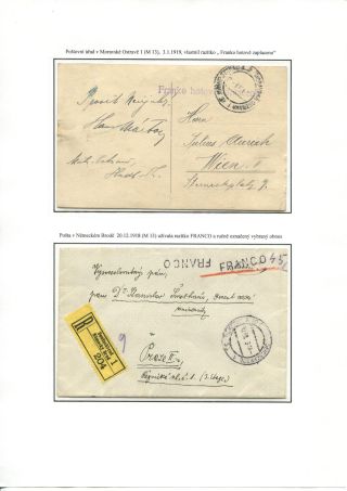 THE FIRST YEAR OF CZECHOSLOVAKIA – sheet 7