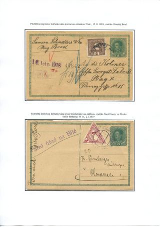 THE FIRST YEAR OF CZECHOSLOVAKIA – sheet 9