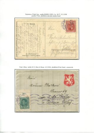 THE FIRST YEAR OF CZECHOSLOVAKIA – sheet 14