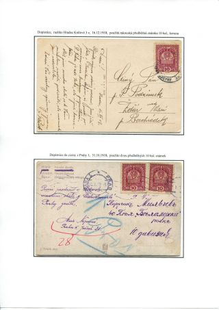 THE FIRST YEAR OF CZECHOSLOVAKIA – sheet 15