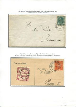 THE FIRST YEAR OF CZECHOSLOVAKIA – sheet 16